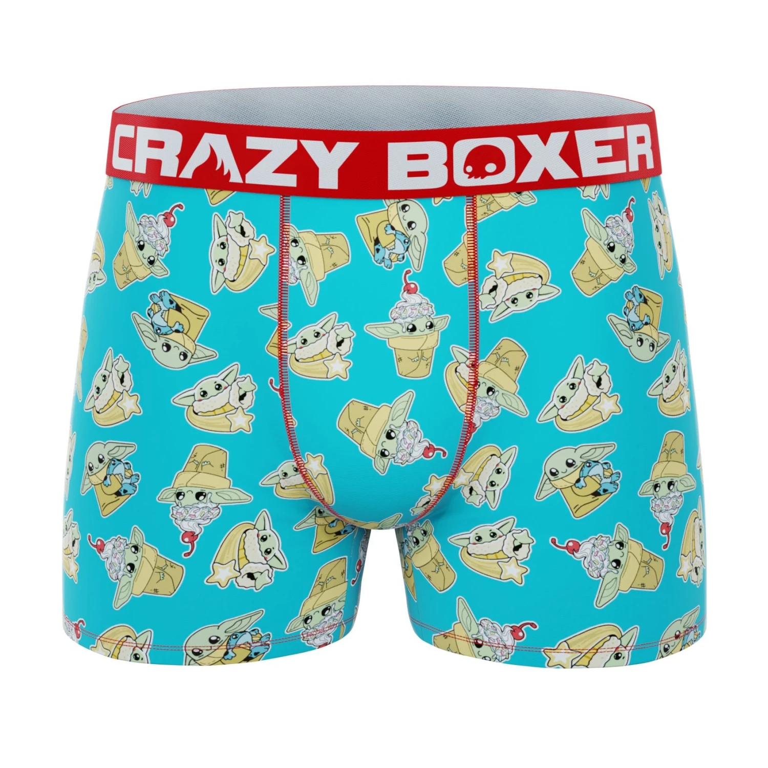 CRAZYBOXER The Mandalorian Faces Men's Boxer Briefs (3 Pack) 8 CRAZYBOXER The Mandalorian Faces Men's Boxer Briefs (3 Pack) - Image 6
