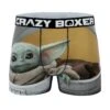 CRAZYBOXER The Mandalorian Baby Yoda Face Men's Boxer Briefs 1 CRAZYBOXER The Mandalorian Baby Yoda Face Men's Boxer Briefs -Crazyboxer Sales Store CBMAN01ALO 0