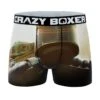 CRAZYBOXER The Mandalorian Wars Face Men's Boxer Briefs 1 CRAZYBOXER The Mandalorian Wars Face Men's Boxer Briefs -Crazyboxer Sales Store CBMAN01BCK 0