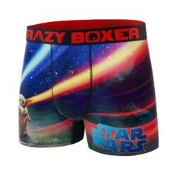 CRAZYBOXER The Mandalorian Yoda Light Saber Boxer Briefs (Creative Packaging) -Crazyboxer Sales Store CBMAN01FIGUN 4