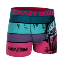 CRAZYBOXER The Mandalorian Line Men's Boxer Briefs -Crazyboxer Sales Store CBMAN01LIN 3