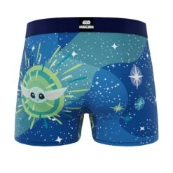 CRAZYBOXER The Mandalorian Baby Yoda Star Light Boxer Briefs (Creative Packaging) -Crazyboxer Sales Store CBMAN01TELEN 2