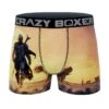 CRAZYBOXER The Mandalorian Walking Men's Boxer Briefs -Crazyboxer Sales Store CBMAN01WAL 0