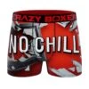 CRAZYBOXER Meme Chil Men's Boxer Briefs -Crazyboxer Sales Store CBMEM0101CHIL 0