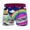 CRAZYBOXER Meme Cat Piano Men's Boxer Briefs -Crazyboxer Sales Store CBMEM0101KEYB 0