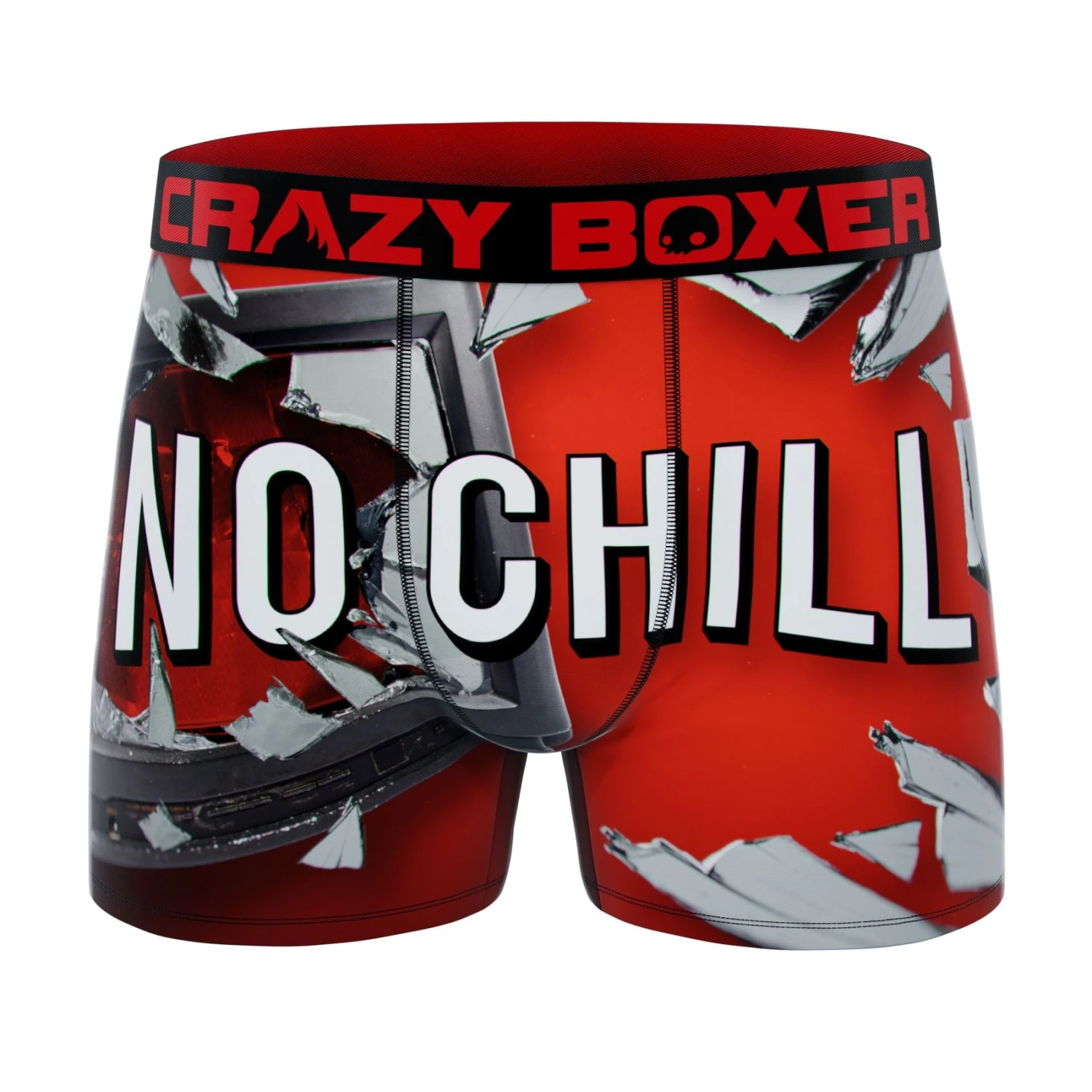 CRAZYBOXER Meme Chill God Men's Boxer Briefs (2 Pack) 4 CRAZYBOXER Meme Chill God Men's Boxer Briefs (2 Pack) - Image 2