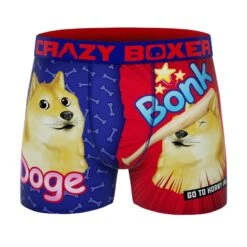 CRAZYBOXER Meme Chill God Men's Boxer Briefs (2 Pack) 10 CRAZYBOXER Meme Chill God Men's Boxer Briefs (2 Pack) -Crazyboxer Sales Store CBMEM0101X2A1 6