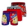 CRAZYBOXER Meme Chill God Men's Boxer Briefs (3 Pack) -Crazyboxer Sales Store CBMEM0101X3A1 1