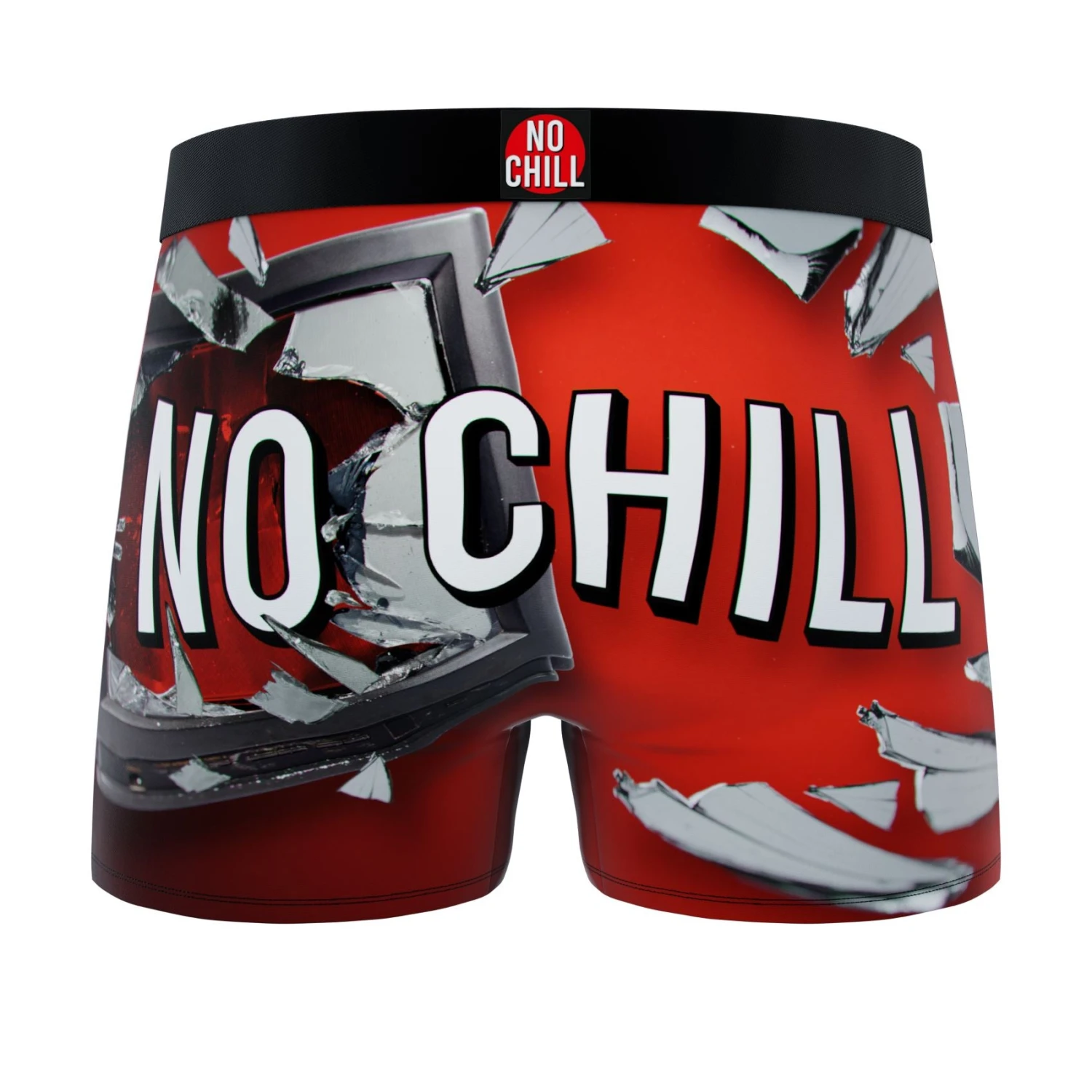 CRAZYBOXER Meme Chill God Men's Boxer Briefs (3 Pack) 5 CRAZYBOXER Meme Chill God Men's Boxer Briefs (3 Pack) - Image 3
