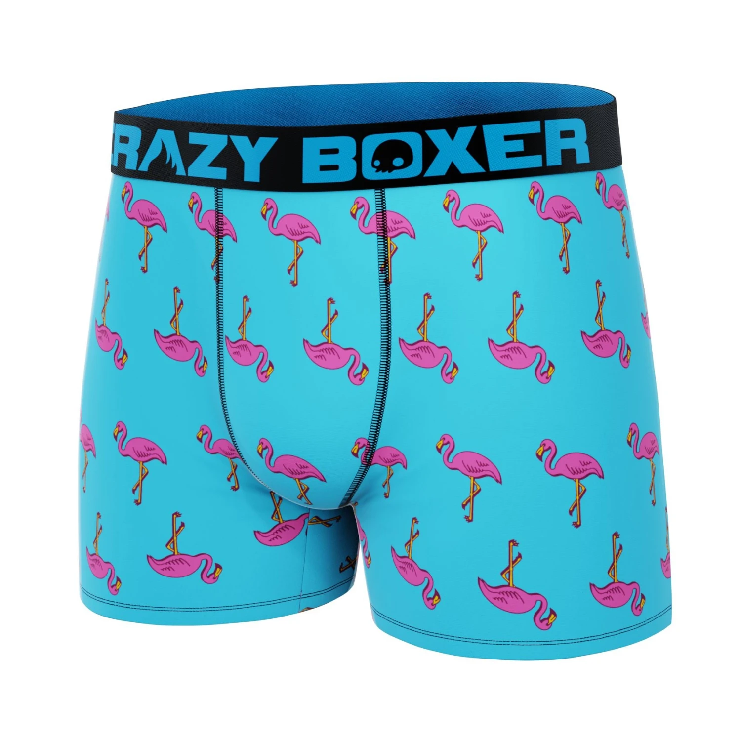 Men's Boxer Briefs - MINI - FLAMINGO 6 Men's Boxer Briefs - MINI - FLAMINGO - Image 4