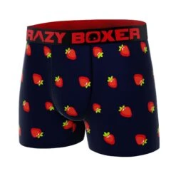Men's Boxer Briefs - MINI - STRAWBERRIES 9 Men's Boxer Briefs - MINI - STRAWBERRIES -Crazyboxer Sales Store CBMIN0101FRA 4