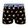 CRAZYBOXER Mini Junk Food Men's Boxer Briefs -Crazyboxer Sales Store CBMIN0101SNA 0