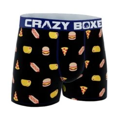 CRAZYBOXER Mini Junk Food Men's Boxer Briefs -Crazyboxer Sales Store CBMIN0101SNA 3