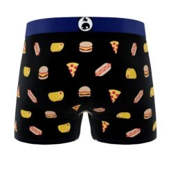 Men's Boxer Briefs - MINI - PACK 2 JUNK FOOD + FRENCH FRIES -Crazyboxer Sales Store CBMIN0101X2A3 5