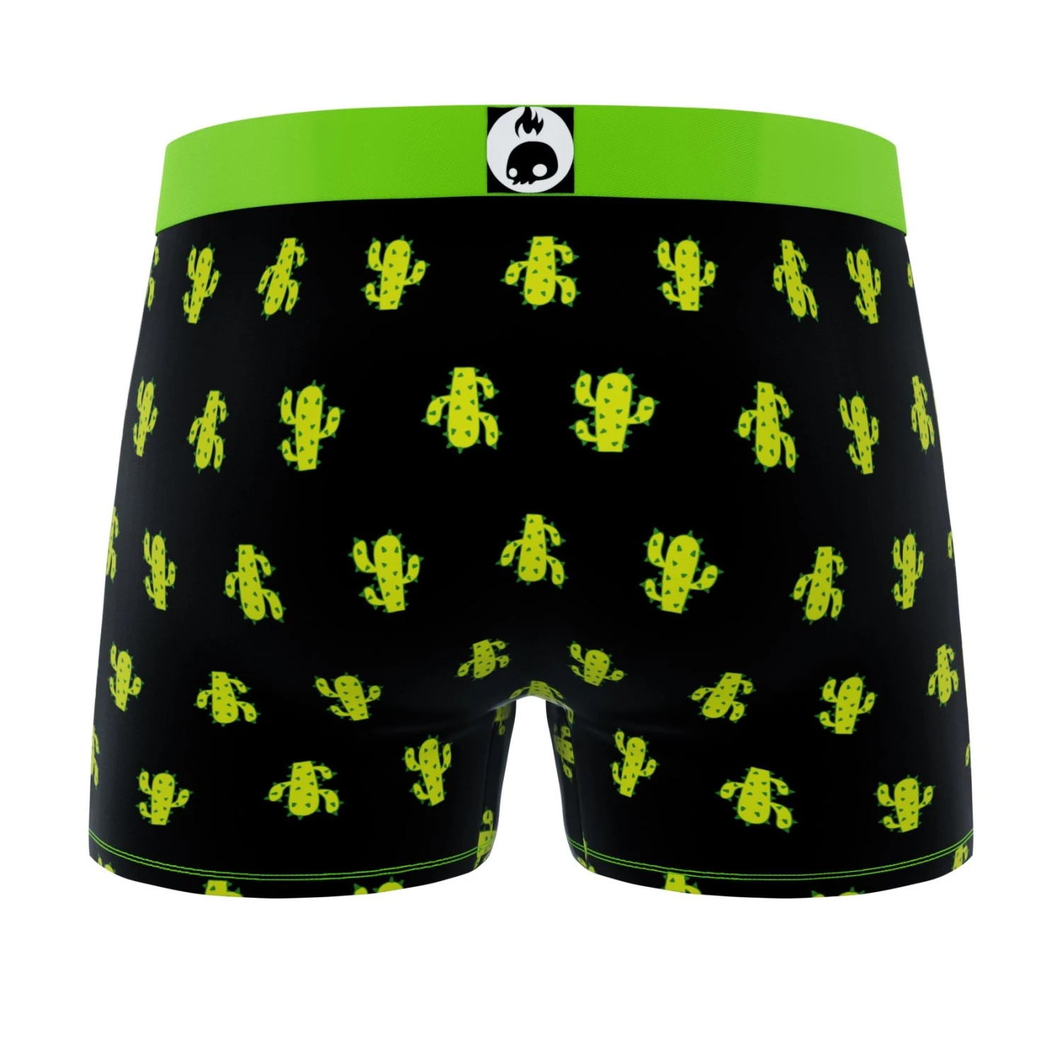 CRAZYBOXER Flamingo Cactus Men's Boxer Briefs (3 Pack) 9 CRAZYBOXER Flamingo Cactus Men's Boxer Briefs (3 Pack) - Image 7