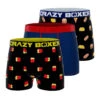 CRAZYBOXER Mini Junk Food French Fries Men's Boxer Briefs (3 Pack) 2 CRAZYBOXER Mini Junk Food French Fries Men's Boxer Briefs (3 Pack) -Crazyboxer Sales Store CBMIN0101X3A3 1