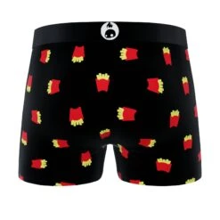 CRAZYBOXER Mini Junk Food French Fries Men's Boxer Briefs (3 Pack) 15 CRAZYBOXER Mini Junk Food French Fries Men's Boxer Briefs (3 Pack) -Crazyboxer Sales Store CBMIN0101X3A3 9