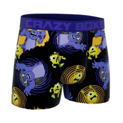 CRAZYBOXER Disney Monsters Men's Boxer Briefs -Crazyboxer Sales Store CBMON0101ALO2 3