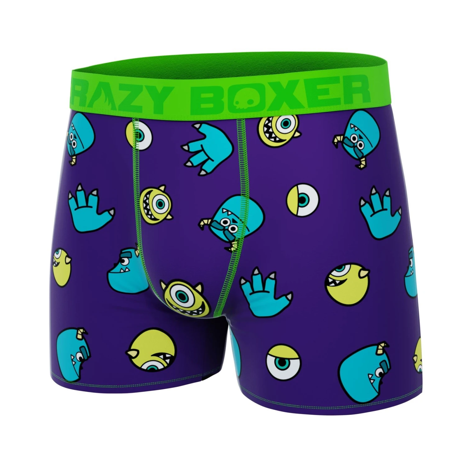 CRAZYBOXER Disney Monsters Purple Men's Boxer Briefs 6 CRAZYBOXER Disney Monsters Purple Men's Boxer Briefs - Image 4