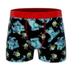 CRAZYBOXER Disney Monsters Team Men's Boxer Briefs (2 Pack) -Crazyboxer Sales Store CBMON0101X2B1 4