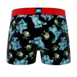 CRAZYBOXER Disney Monsters Team Men's Boxer Briefs (2 Pack) -Crazyboxer Sales Store CBMON0101X2B1 5