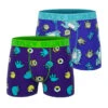 CRAZYBOXER Disney Monsters Doodle Men's Boxer Briefs (2 Pack) -Crazyboxer Sales Store CBMON0101X2B3 1