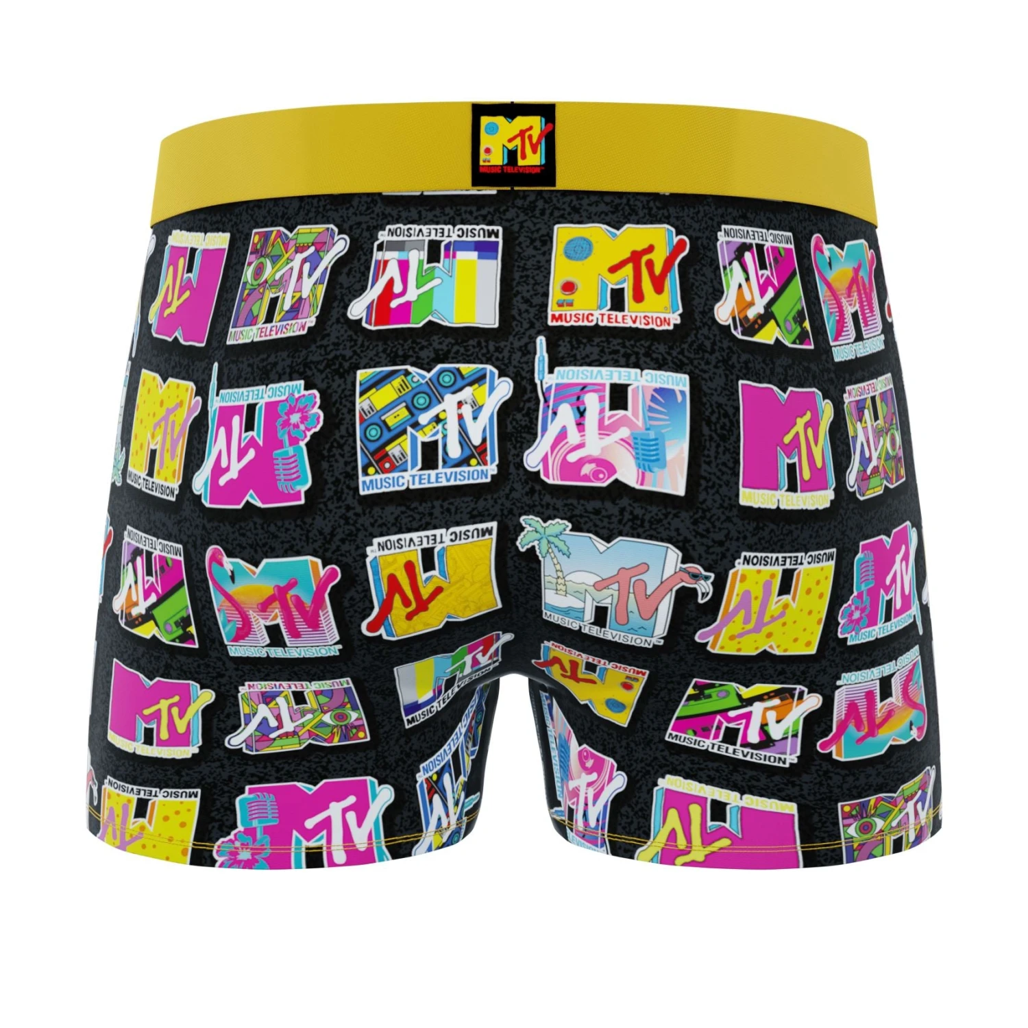 CRAZYBOXER MTV Men's Boxer Briefs (Pack 2 7 CRAZYBOXER MTV Men's Boxer Briefs (Pack 2 - Image 5