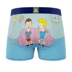 CRAZYBOXER Mtv Beavis And Butthead Men's Boxer Briefs (3 Pack) 11 CRAZYBOXER Mtv Beavis And Butthead Men's Boxer Briefs (3 Pack) -Crazyboxer Sales Store CBMTV0101X3A2 5