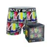 CRAZYBOXER Mtv Colored Logo Men's Boxer Briefs (Creative Packaging) -Crazyboxer Sales Store CBMTV0102MTV1N 0