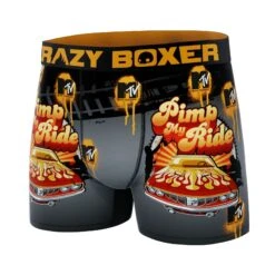 CRAZYBOXER MTV Pimp My Ride Men's Boxer Briefs -Crazyboxer Sales Store CBMTV0102PIMP 4