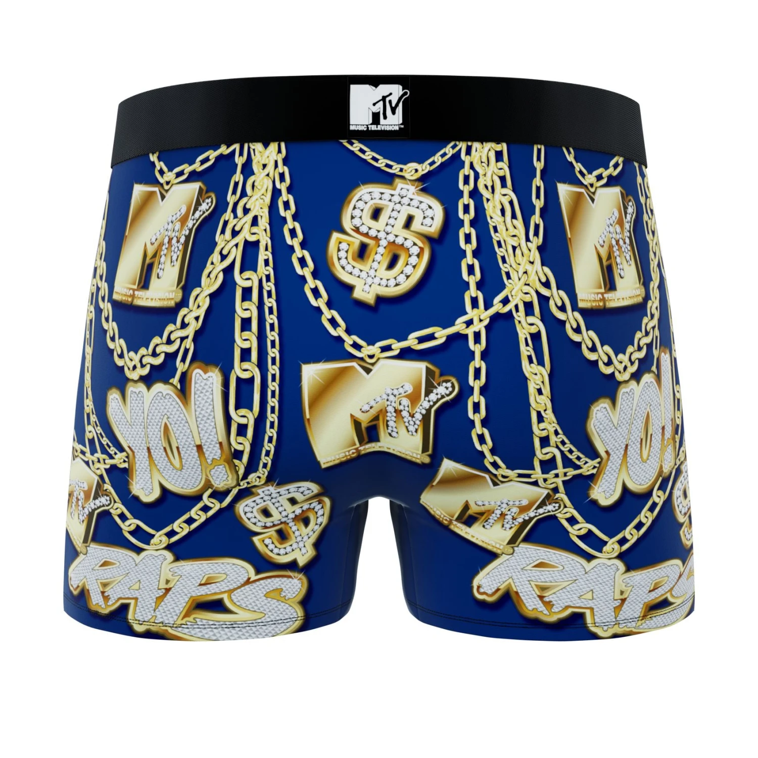 CRAZYBOXER MTV Rap Yo Men's Boxer Briefs 4 CRAZYBOXER MTV Rap Yo Men's Boxer Briefs - Image 2