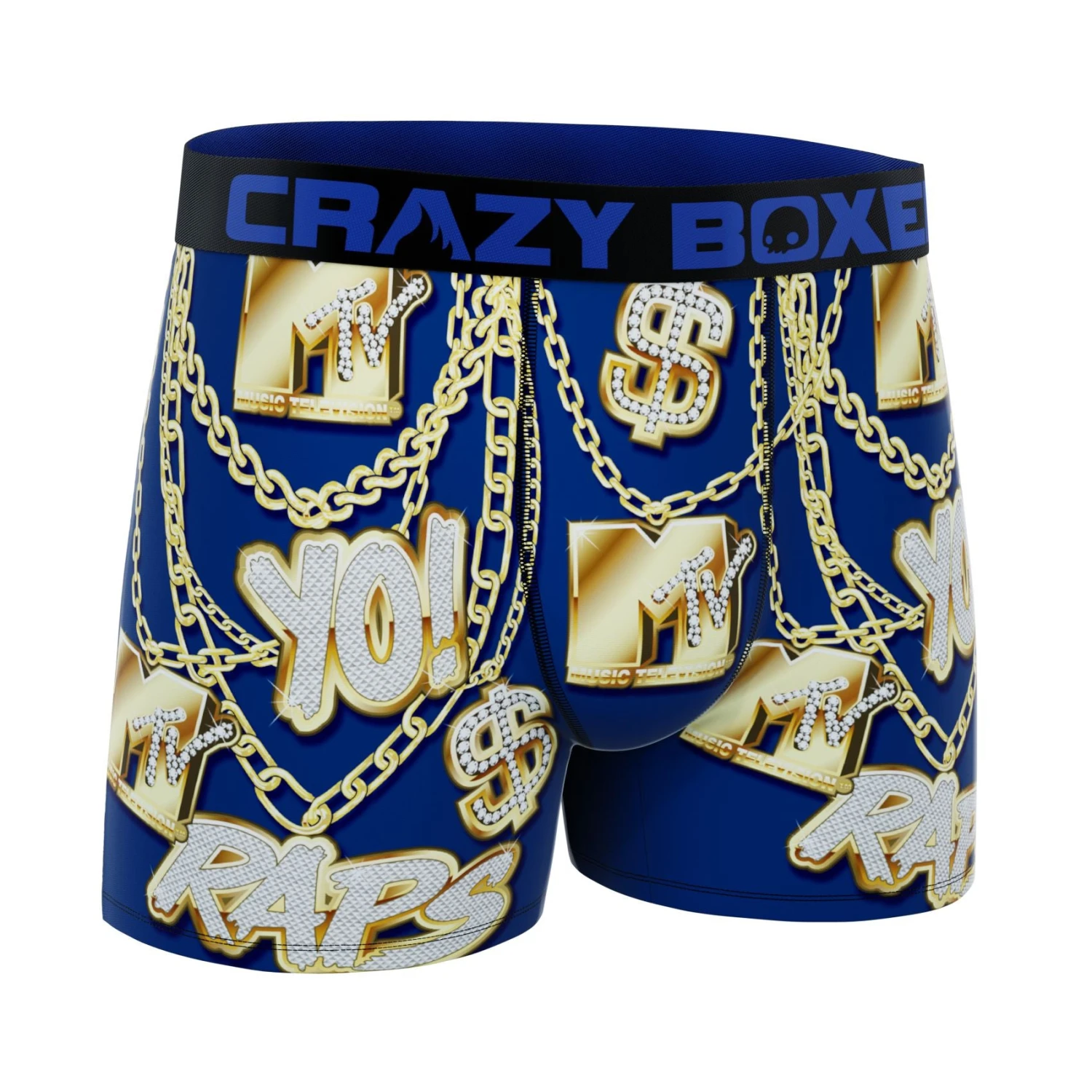 CRAZYBOXER MTV Rap Yo Men's Boxer Briefs 5 CRAZYBOXER MTV Rap Yo Men's Boxer Briefs - Image 3