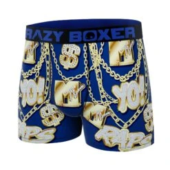 CRAZYBOXER MTV Rap Yo Men's Boxer Briefs 9 CRAZYBOXER MTV Rap Yo Men's Boxer Briefs -Crazyboxer Sales Store CBMTV0102RAPS 4