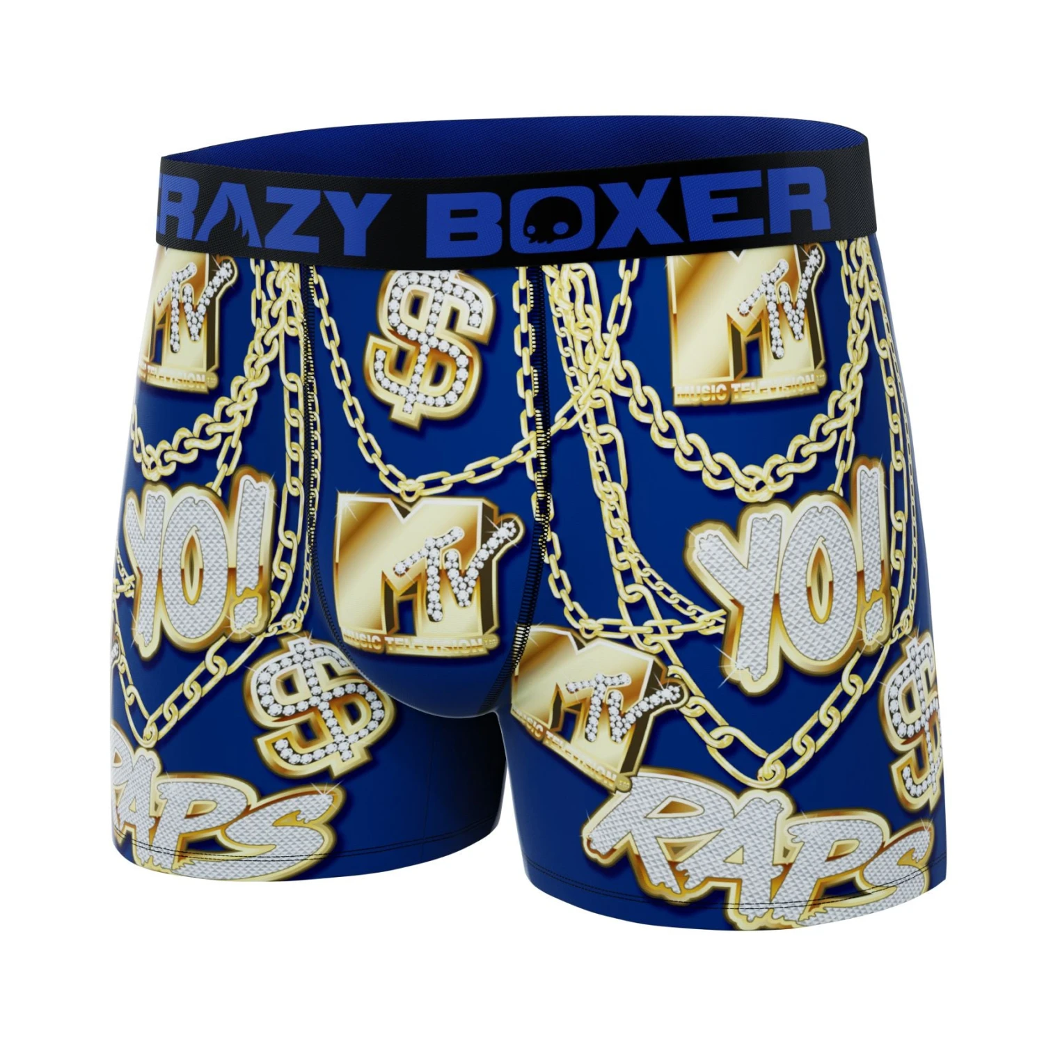 CRAZYBOXER MTV Rap Yo Men's Boxer Briefs 6 CRAZYBOXER MTV Rap Yo Men's Boxer Briefs - Image 4