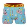 CRAZYBOXER MTV Men's Boxer Briefs -Crazyboxer Sales Store CBMTV01BVB2 0