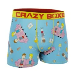 CRAZYBOXER MTV Men's Boxer Briefs -Crazyboxer Sales Store CBMTV01BVB2 3