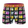 CRAZYBOXER MTV Logo Men's Boxer Briefs -Crazyboxer Sales Store CBMTV01MTVS 0