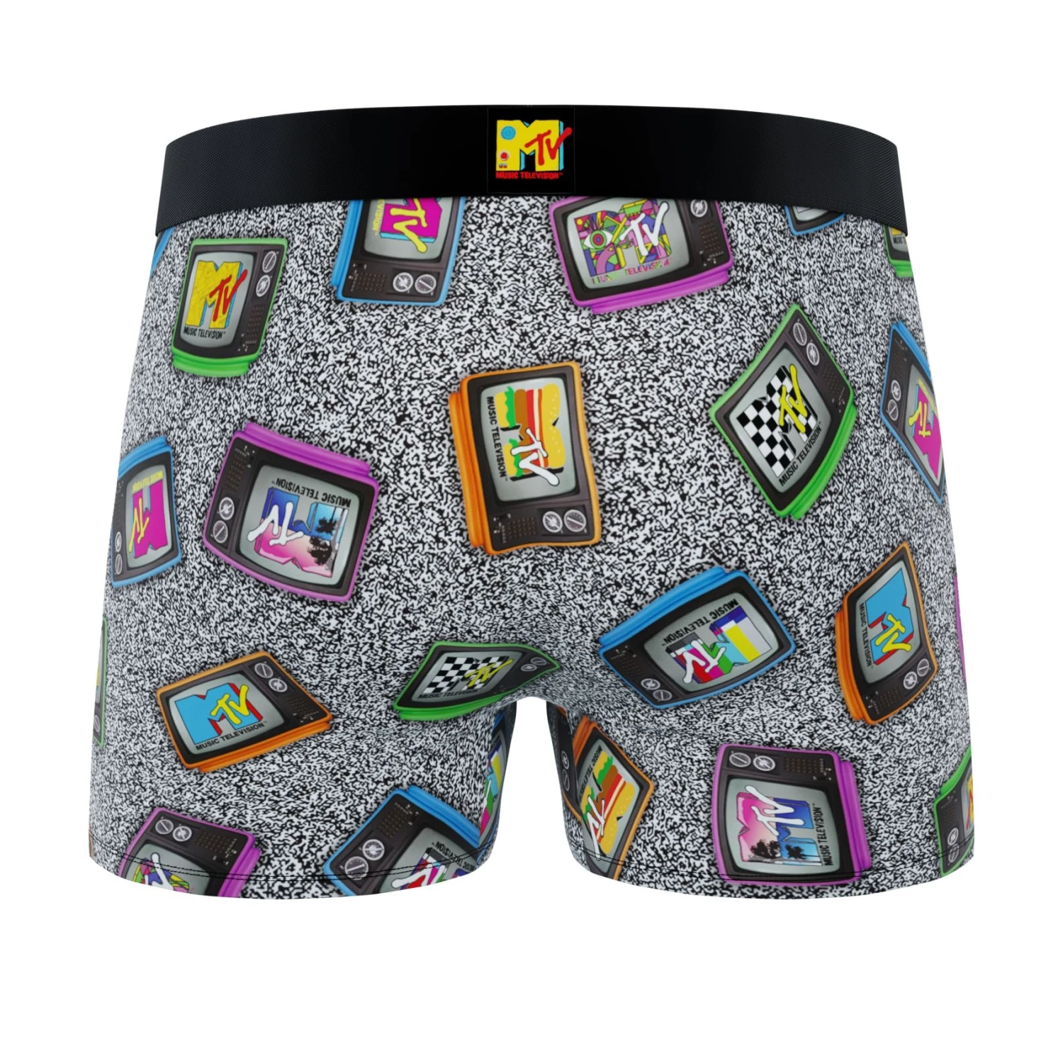 CRAZYBOXER MTV TV Classic Men's Boxer Briefs 4 CRAZYBOXER MTV TV Classic Men's Boxer Briefs - Image 2