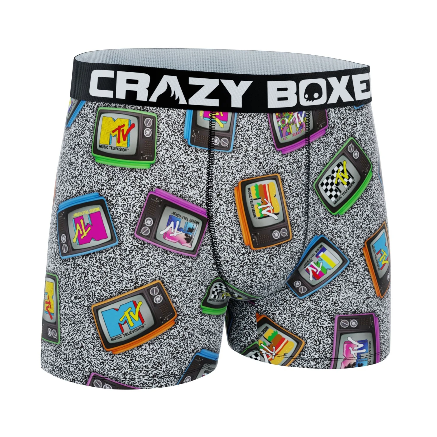CRAZYBOXER MTV TV Classic Men's Boxer Briefs 5 CRAZYBOXER MTV TV Classic Men's Boxer Briefs - Image 3