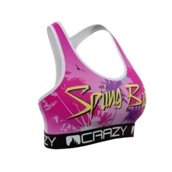 CRAZYBOXER MTV Spring Women's Sports Bra -Crazyboxer Sales Store CBMTV0201BRSPR 3