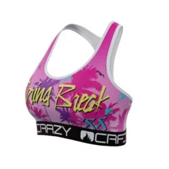 CRAZYBOXER MTV Spring Women's Sports Bra -Crazyboxer Sales Store CBMTV0201BRSPR 4