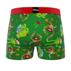 CRAZYBOXER Disney The Muppets Show Group Holiday Men's Boxer Briefs -Crazyboxer Sales Store CBMUP0107GREN 1
