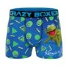 CRAZYBOXER Disney The Muppets Kermit Men's Boxer Briefs -Crazyboxer Sales Store CBMUP0107KERR 0
