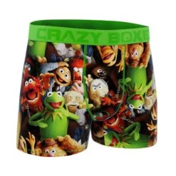 CRAZYBOXER The Muppet Show Group Men's Boxer Briefs -Crazyboxer Sales Store CBMUP0107MUPP 3
