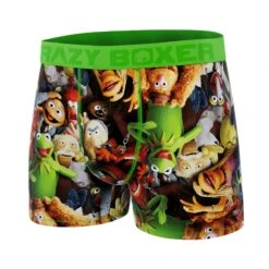 CRAZYBOXER The Muppet Show Group Men's Boxer Briefs -Crazyboxer Sales Store CBMUP0107MUPP 4
