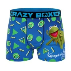 CRAZYBOXER The Muppets Men's Boxer Briefs (2 Pack) -Crazyboxer Sales Store CBMUP0107X2A2 1