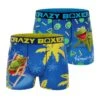 CRAZYBOXER The Muppets Men's Boxer Briefs (2 Pack) -Crazyboxer Sales Store CBMUP0107X2A2 5