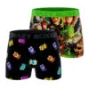 CRAZYBOXERThe Muppets Group Kermit Men's Boxer Briefs (2 Pack) -Crazyboxer Sales Store CBMUP0107X2A3 1