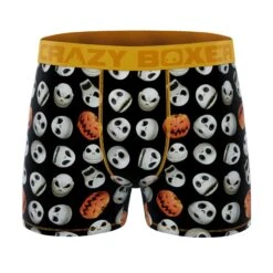 CRAZYBOXER Disney Nightmare Before Christmas Halloween Pumpkin Men's Boxer Briefs (Creative Packaging) 8 CRAZYBOXER Disney Nightmare Before Christmas Halloween Pumpkin Men's Boxer Briefs (Creative Packaging) -Crazyboxer Sales Store CBNIG0101PUMPN 1