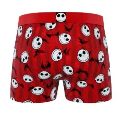 CRAZYBOXER Disney Nightmare Before Christmas Halloween Bat Men's Boxer Briefs -Crazyboxer Sales Store CBNIG0101RBAT 1